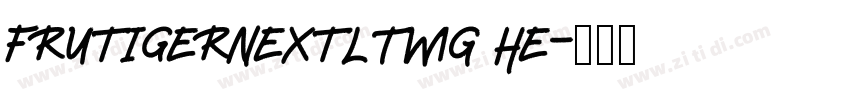 FrutigerNextLTW1G He字体转换